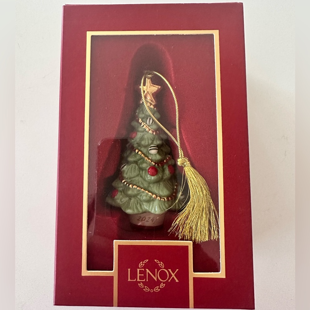 Lenox Festive Christmas Tree ornament 2024